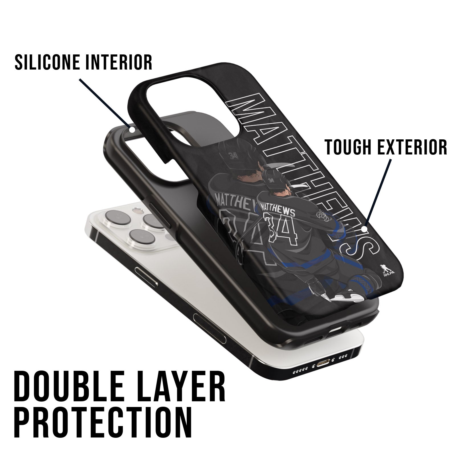 Matthews (Black) Star Series Phone Case
