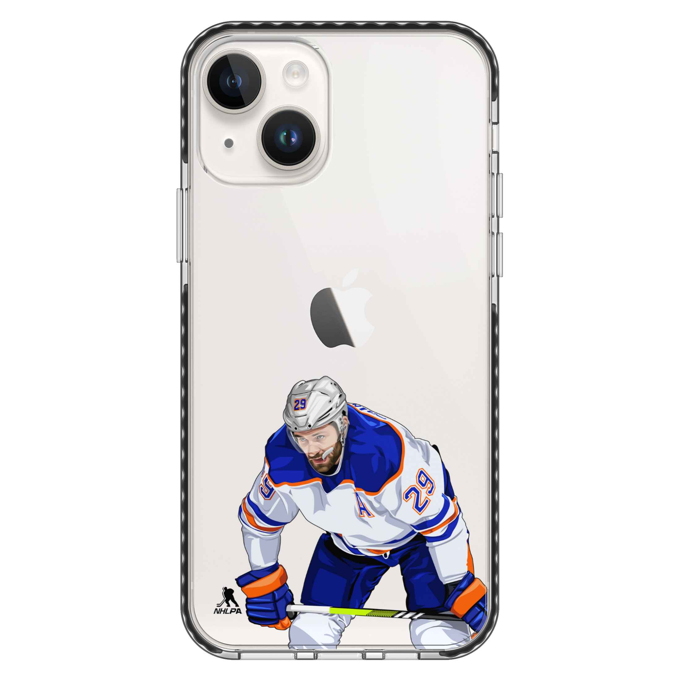 Draisaitl Faceoff Clear Series Phone Case