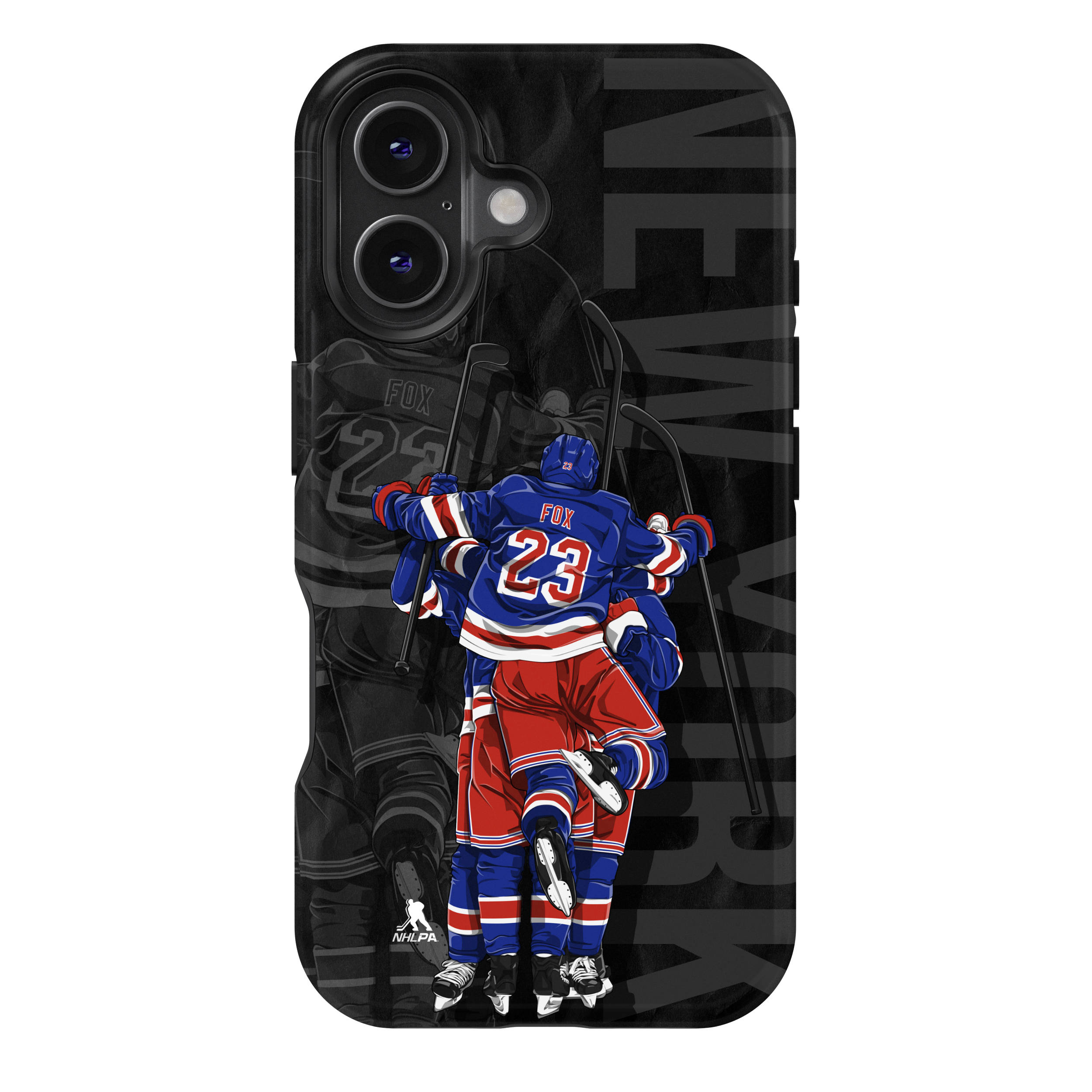 New York R - Fox Blackout Phone Case