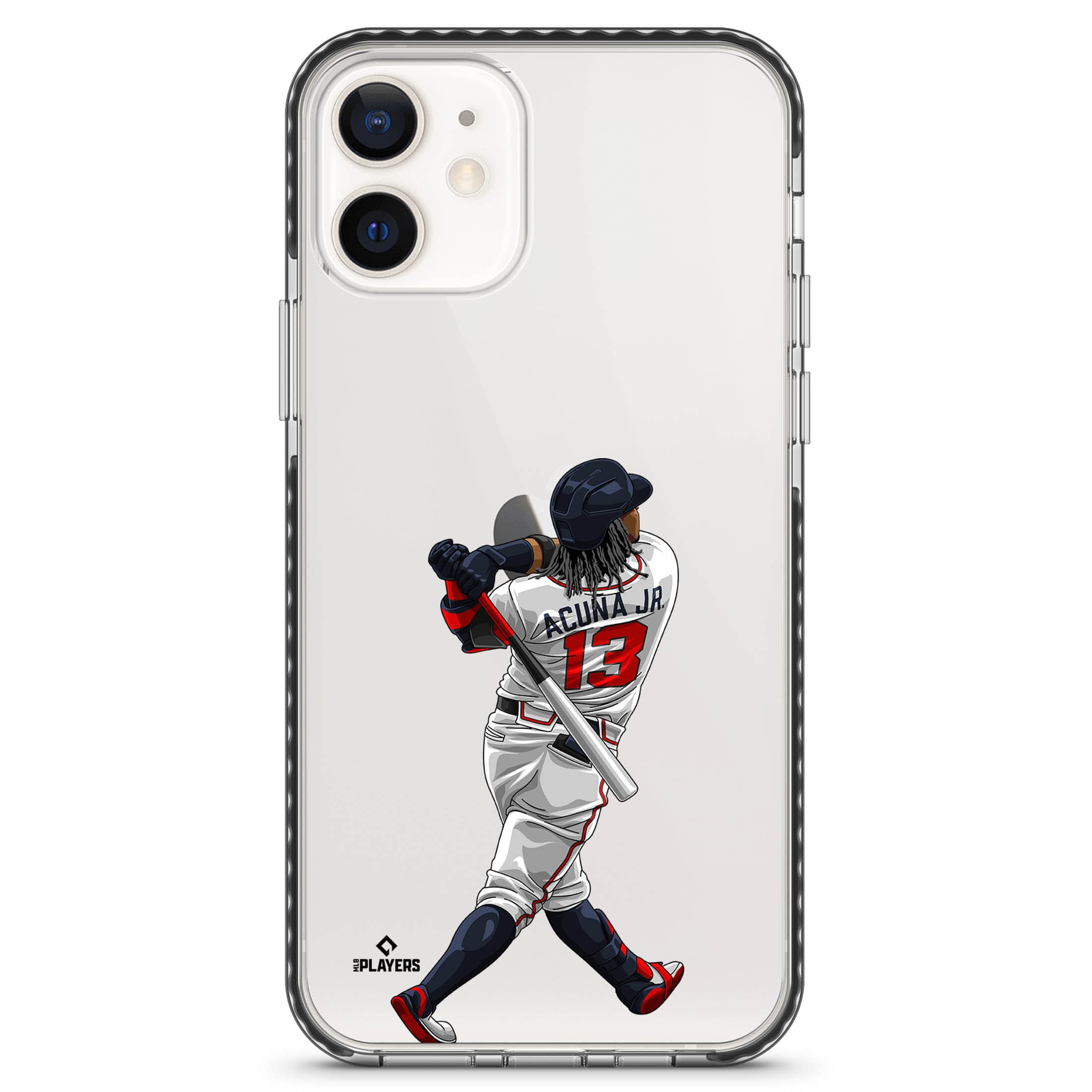 Acuna Jr. Hitting Clear Series Phone Case