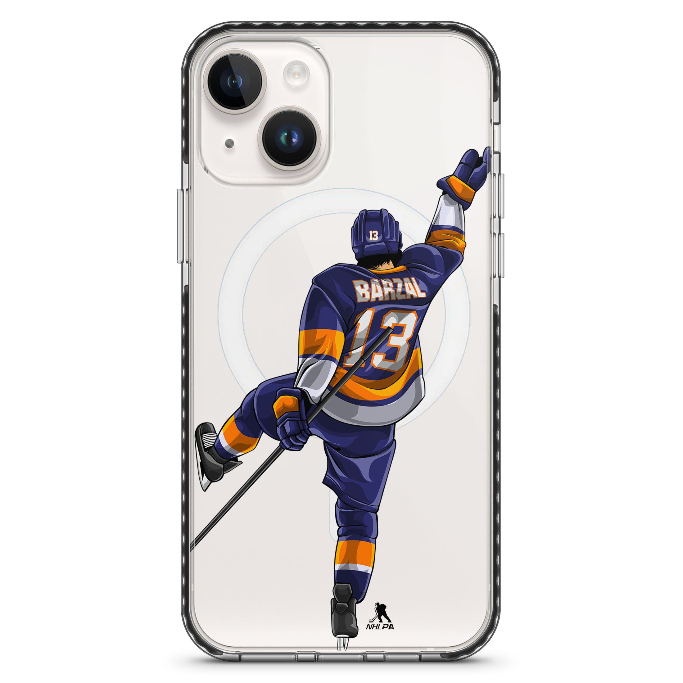 Barzal Clear Series Phone Case