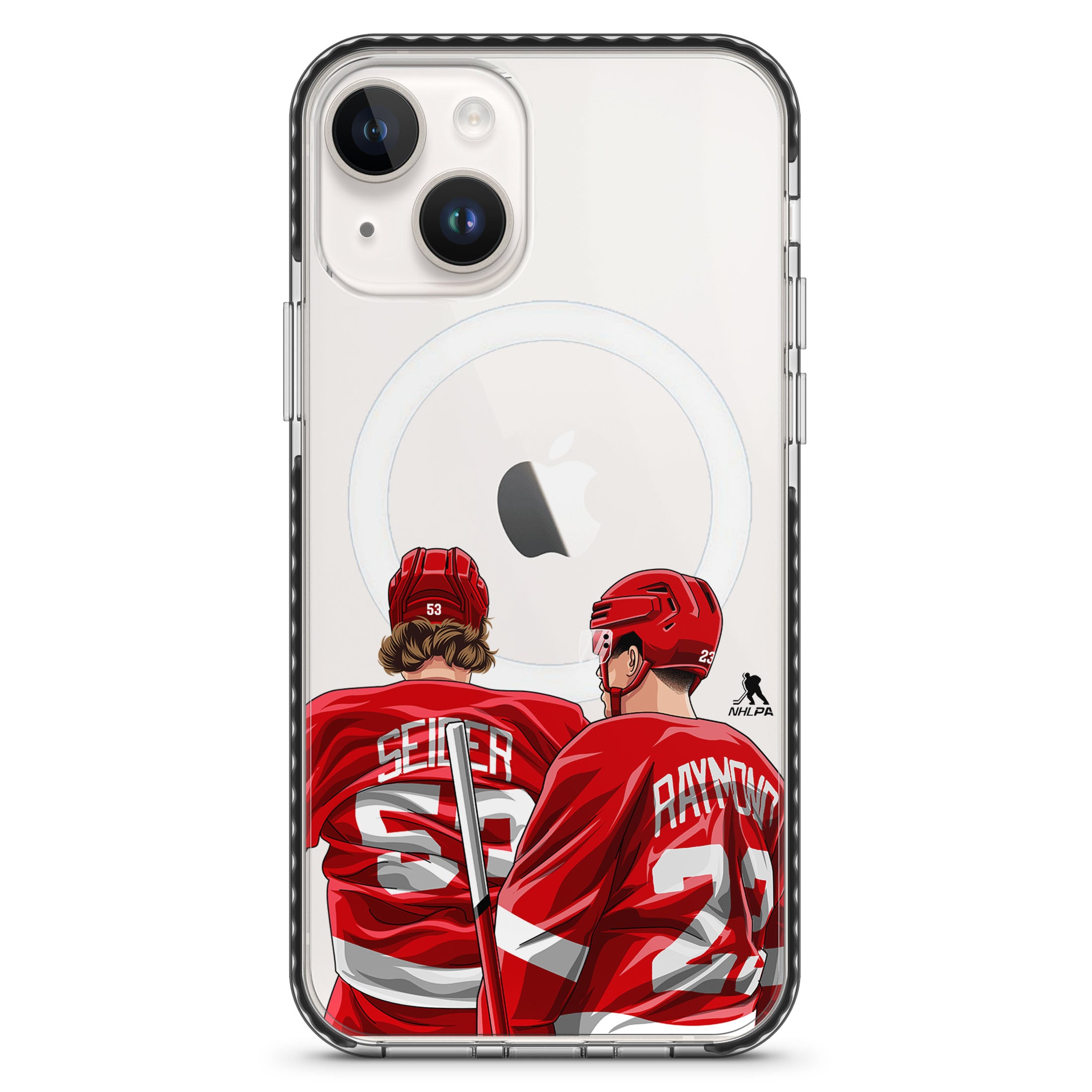 Detroit Duo Clear Series Phone Case