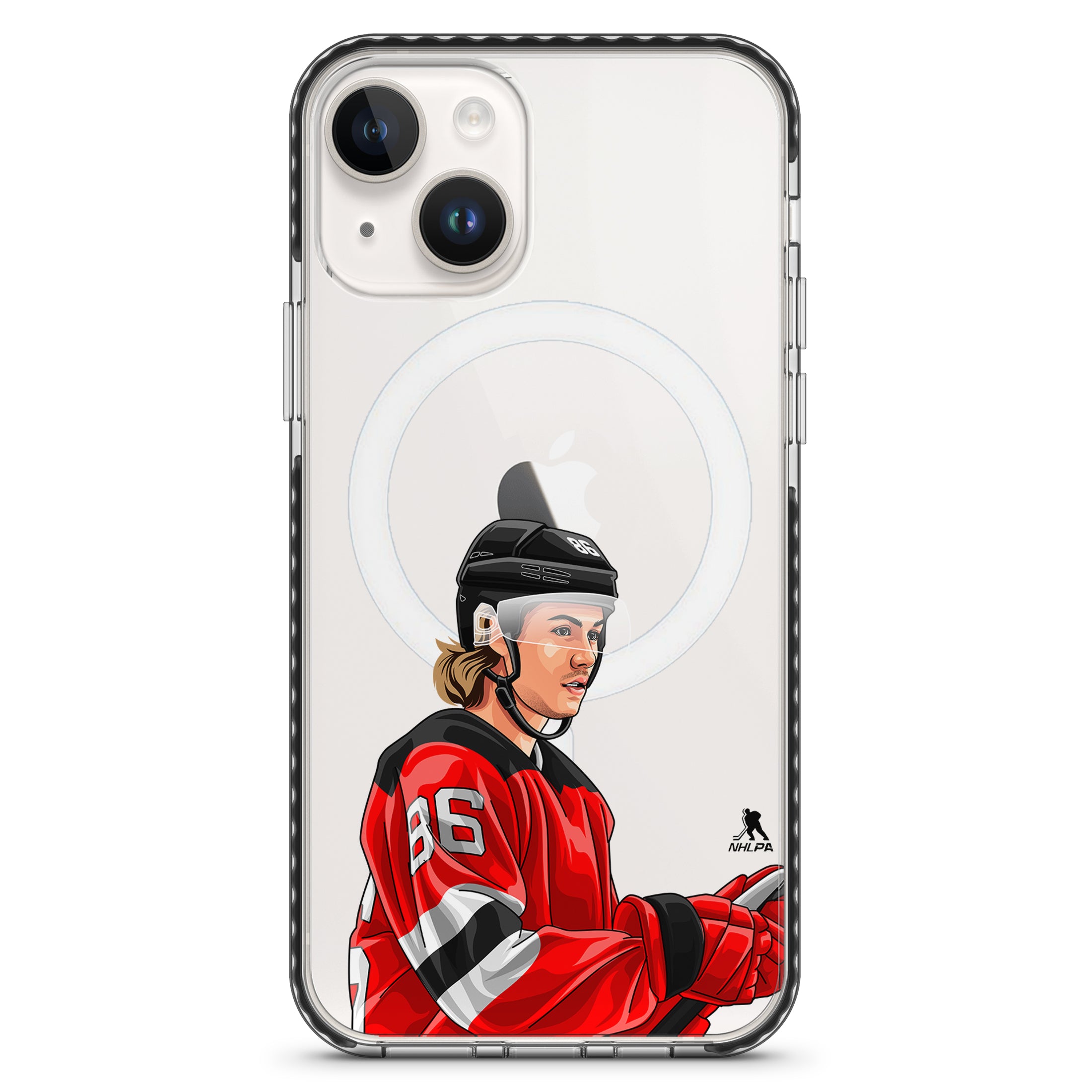 J.Hughes Stare Clear Series Phone Case