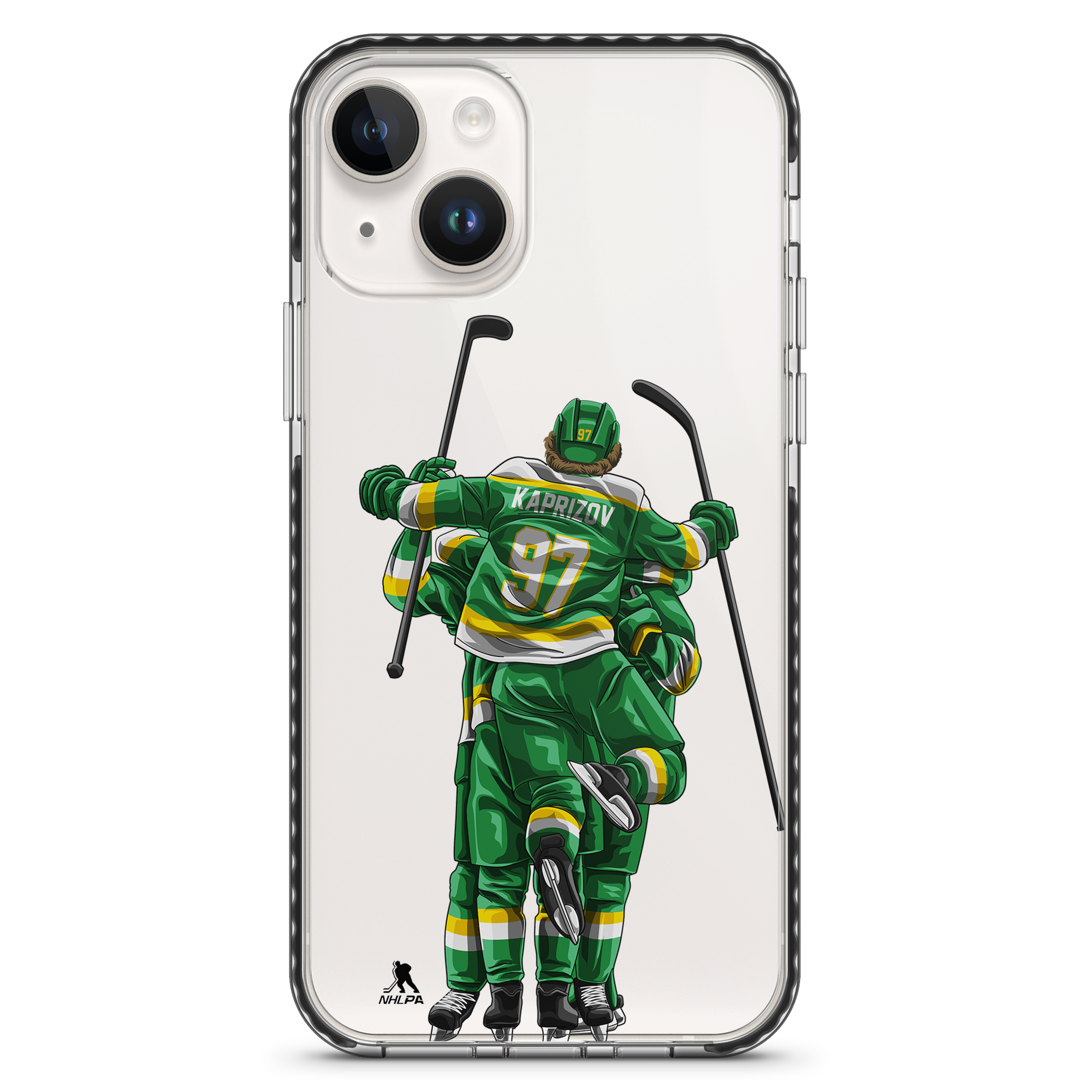 Kaprizov (RR) Clear Series Phone Case