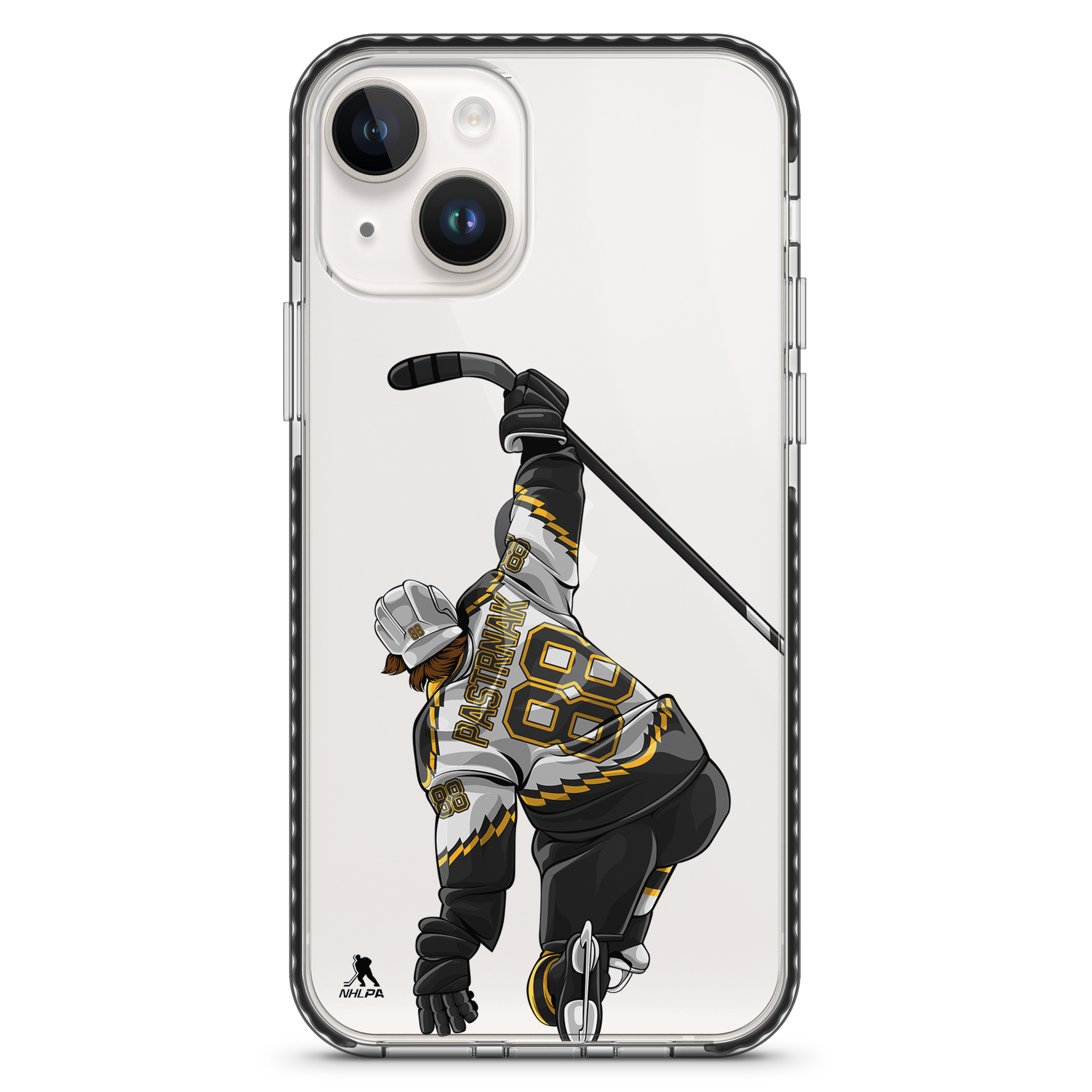 Pastrnak (RR) Clear Series Phone Case