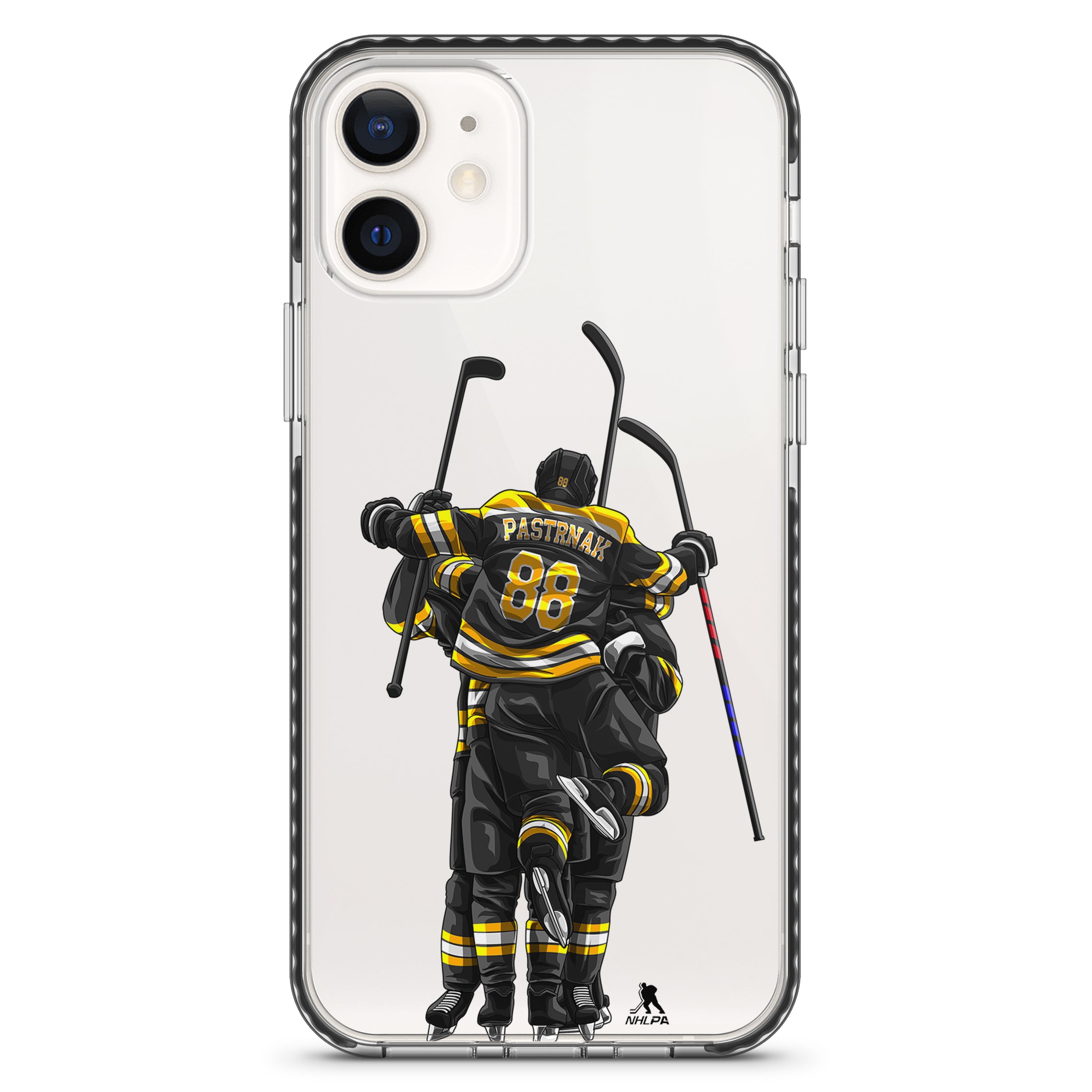 Pastrnak Hug Clear Series Phone Case