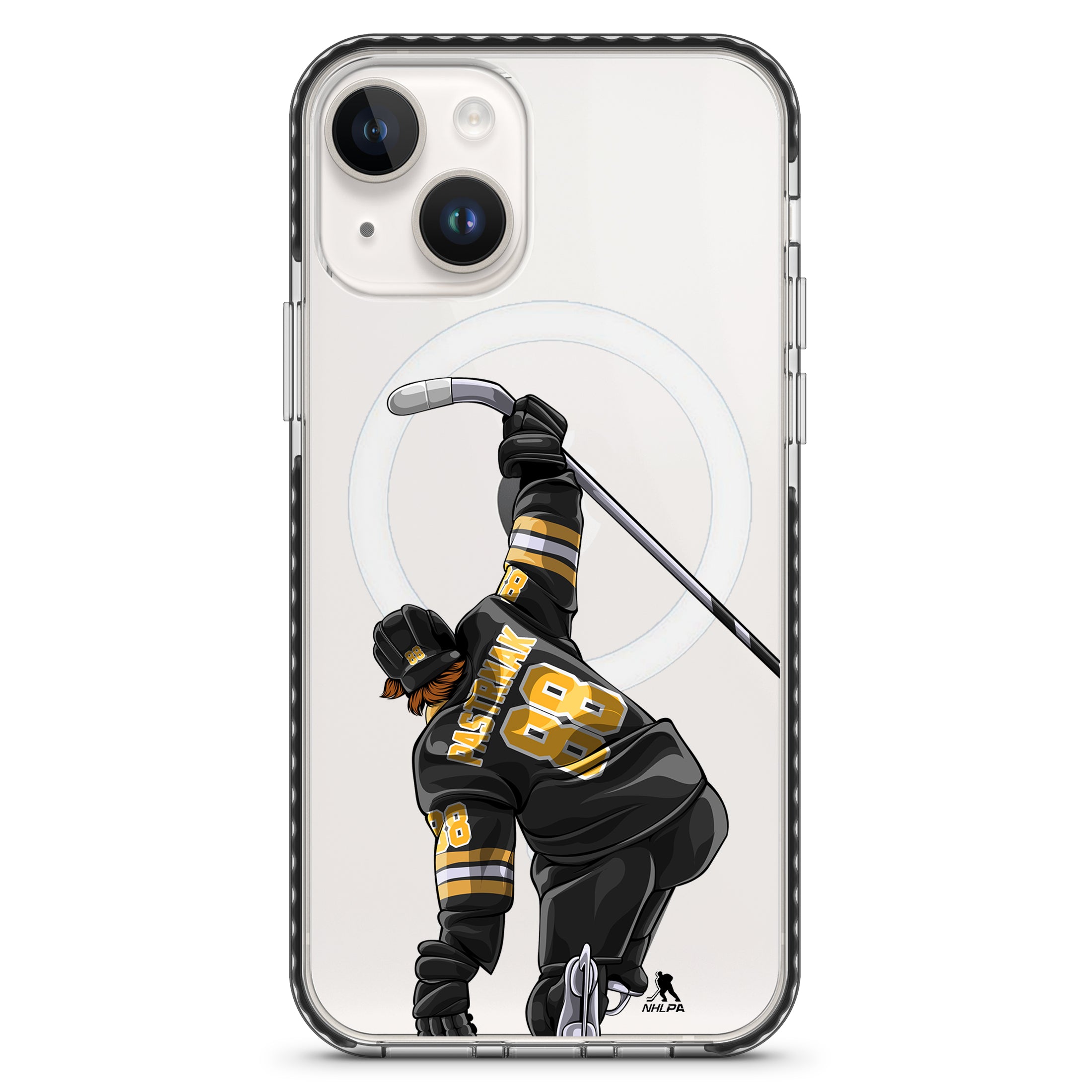 Pastrnak Clear Series Phone Case