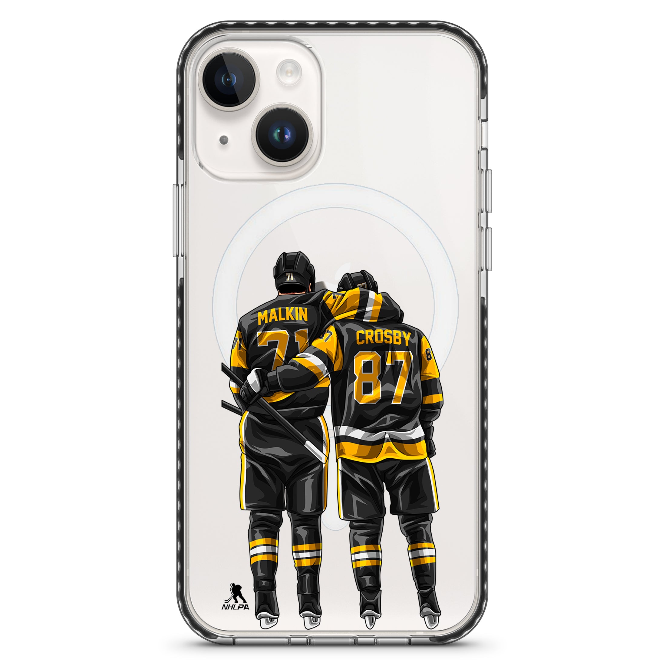 Pittsburgh Duo Clear Series Phone Case