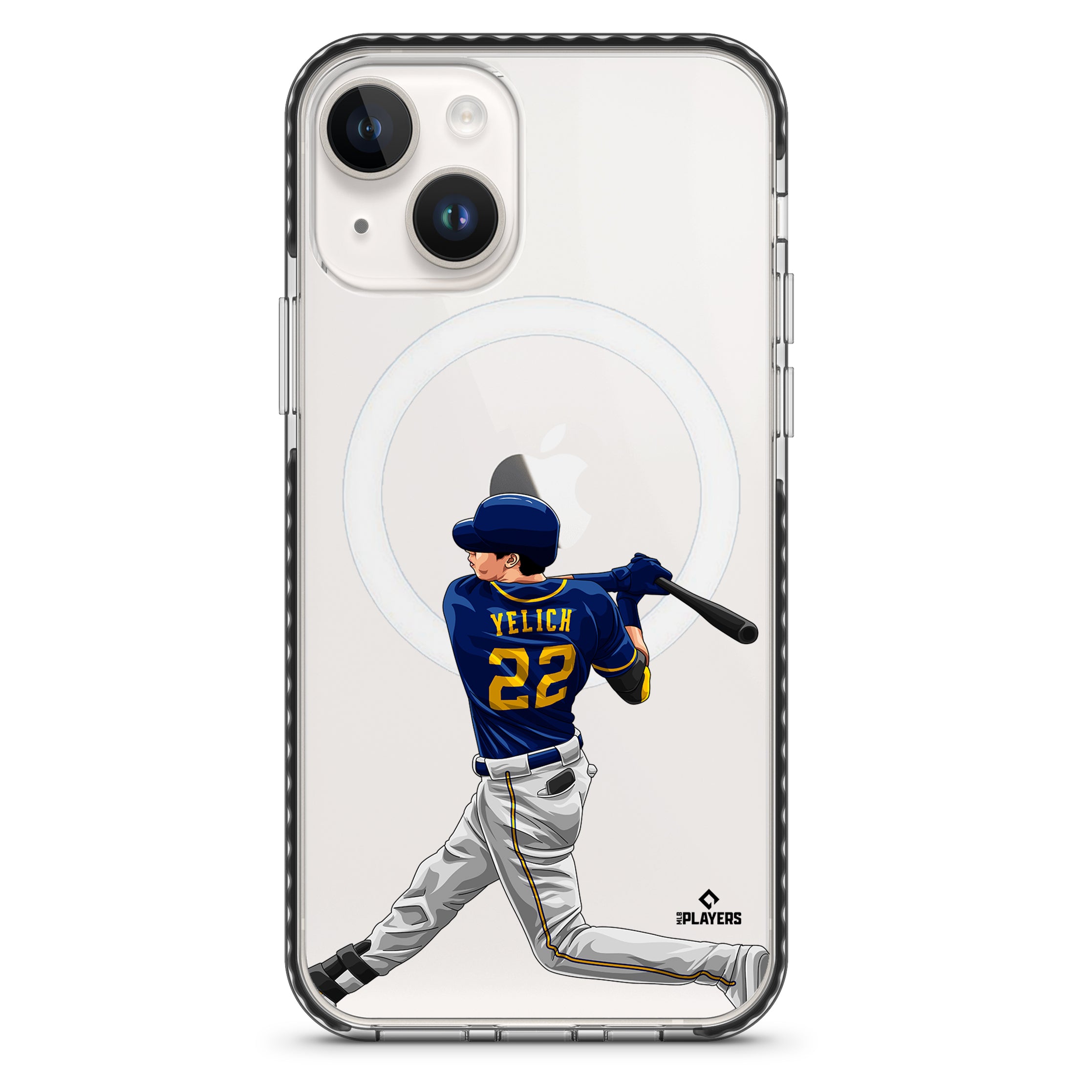 Yelich Swing Clear Series Phone Case