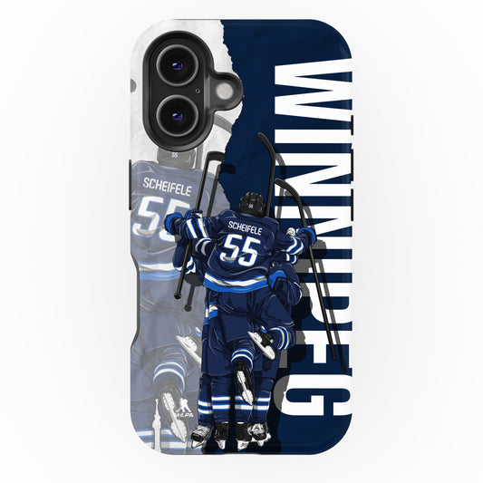 Winnipeg - Scheifele Jump Series Phone Case
