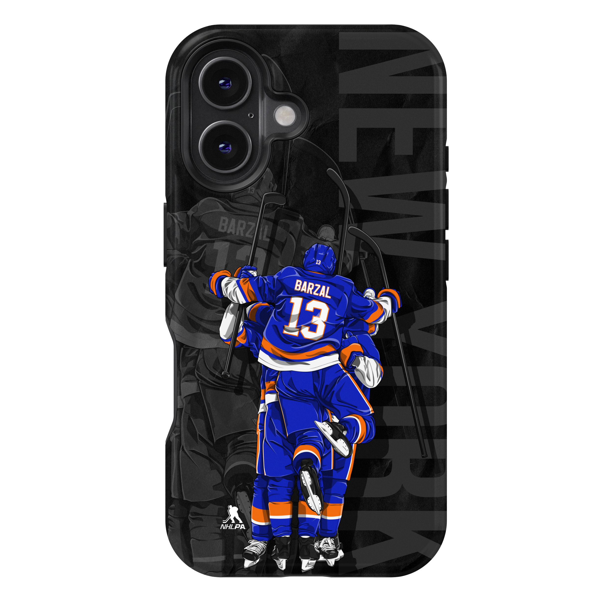 New York I - Barzal Blackout Phone Case