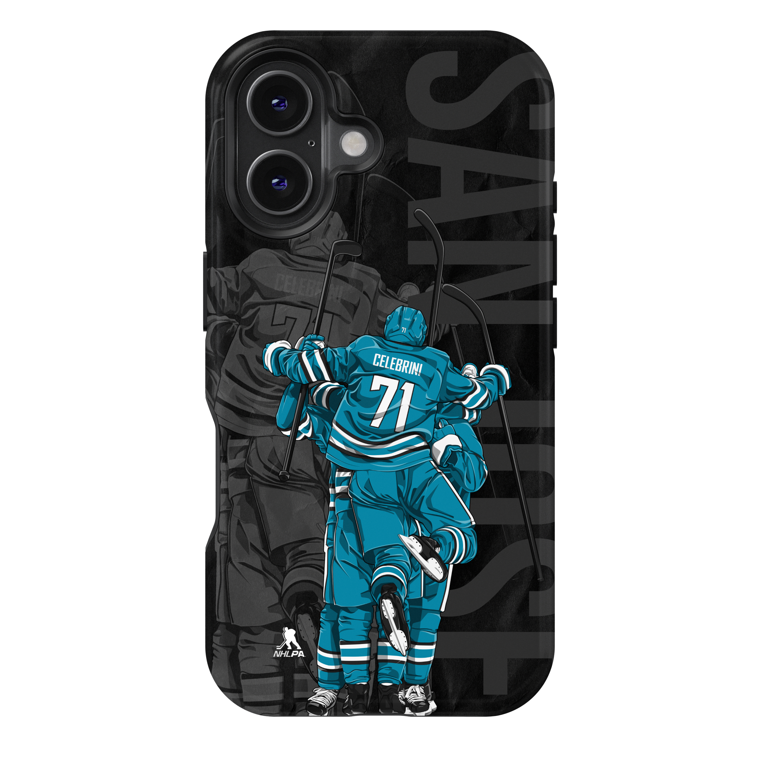 San Jose - Celebrini Blackout Phone Case