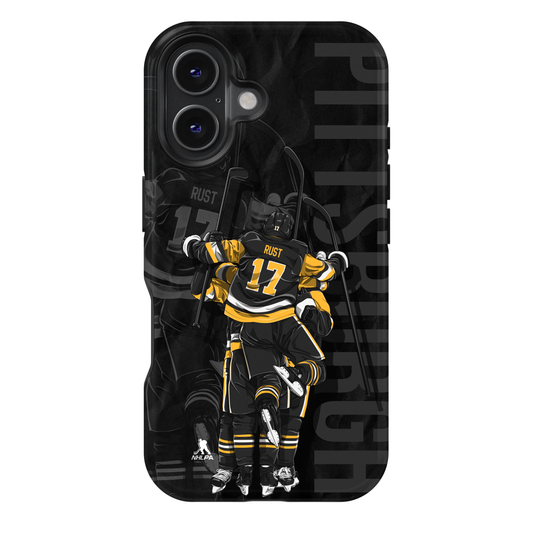 Pittsburgh - Rust Blackout Phone Case