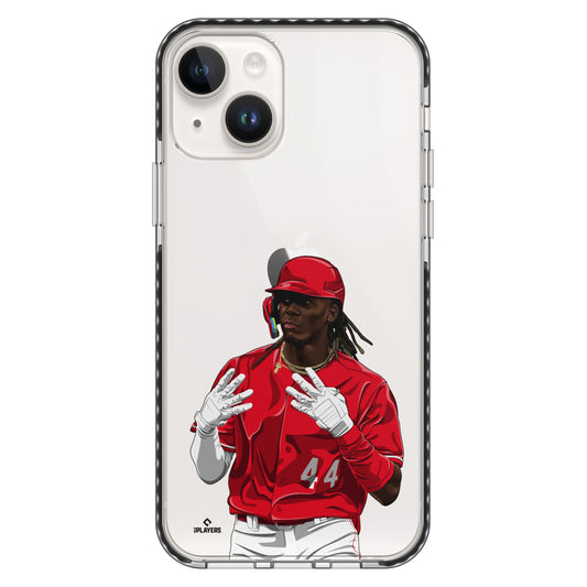 De La Cruz (Red) Clear Series Phone Case