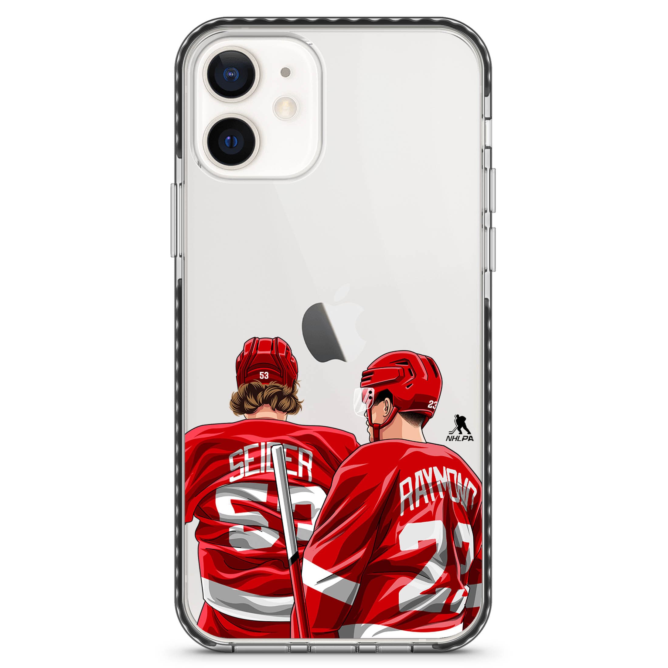 Detroit Duo Clear Series Phone Case