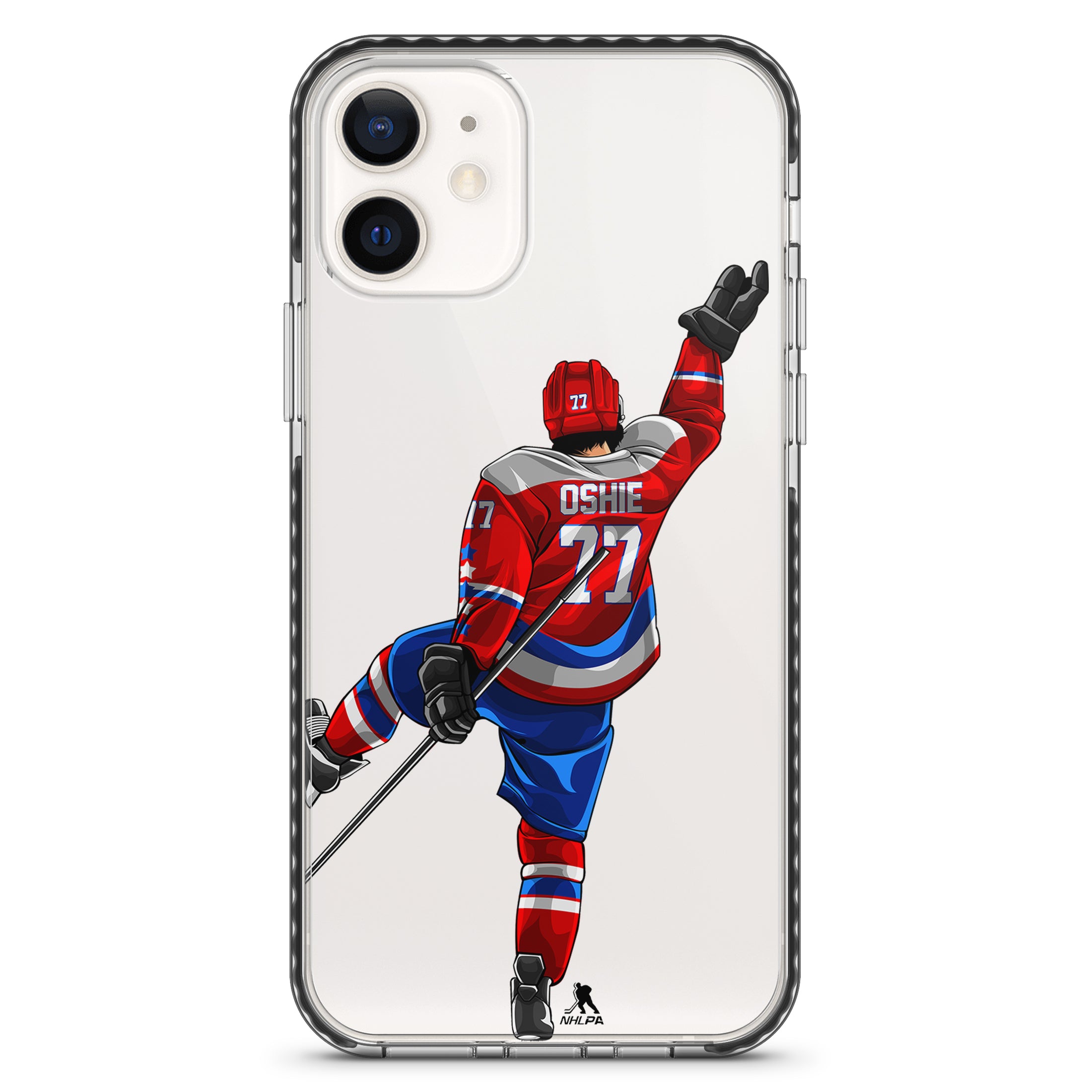 Oshie Clear Series Phone Case